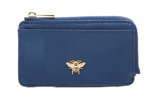 Bath Navy Coin Card Purse