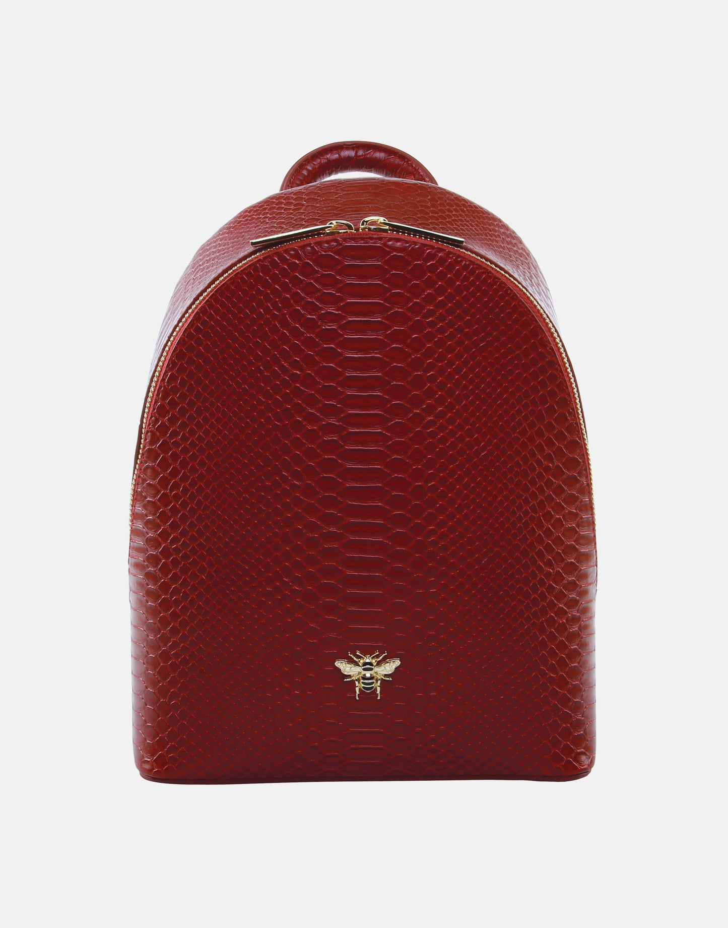 Richmond Cherry Snake print Backpack