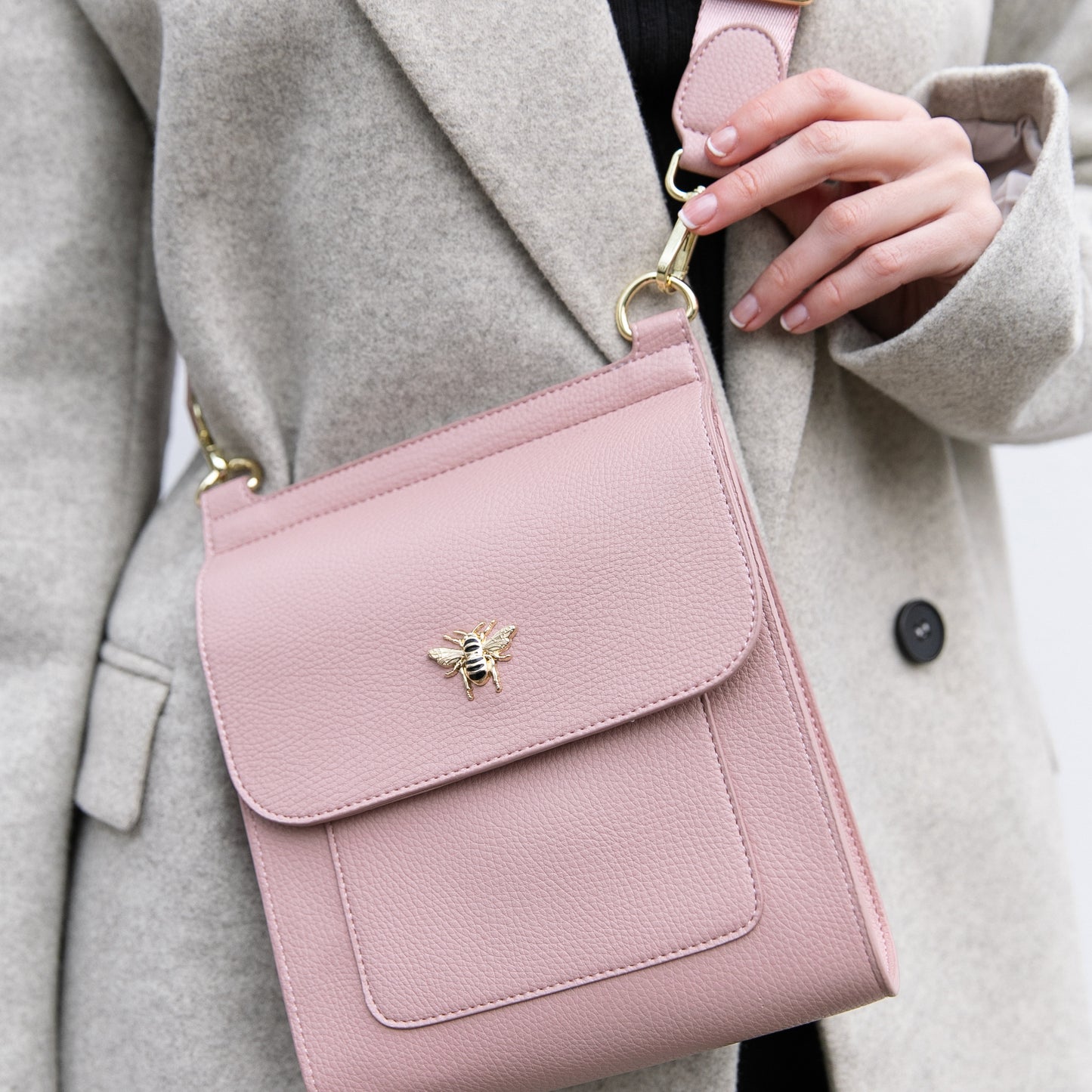 Bloomsbury Pink Crossbody Bag