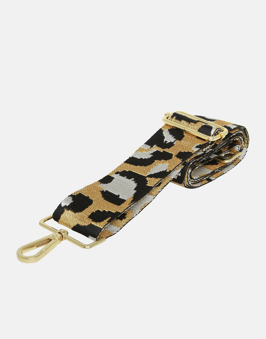 Gold camouflage Woven shoulder strap