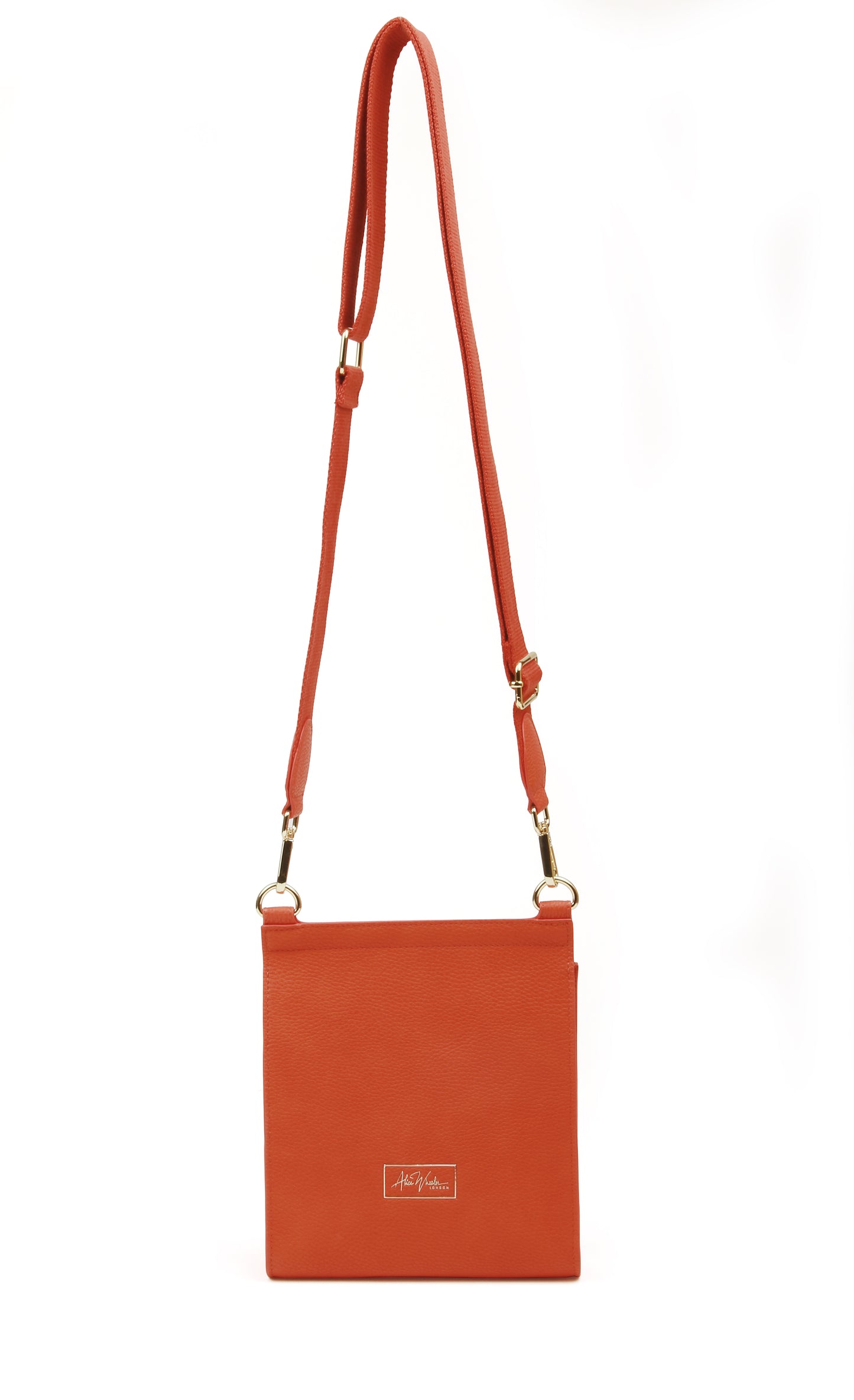 Orange Bloomsbury Messenger Cross Body Bag