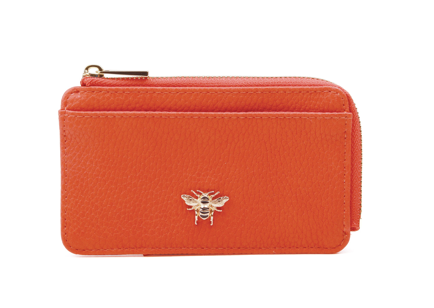 Orange Bath Coin Card Purse