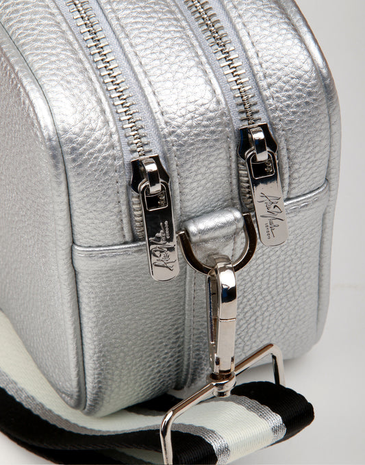 Soho Silver Crossbody Bag