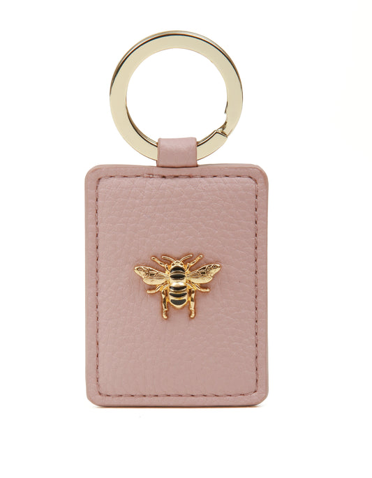 Pink - Key ring with Bee