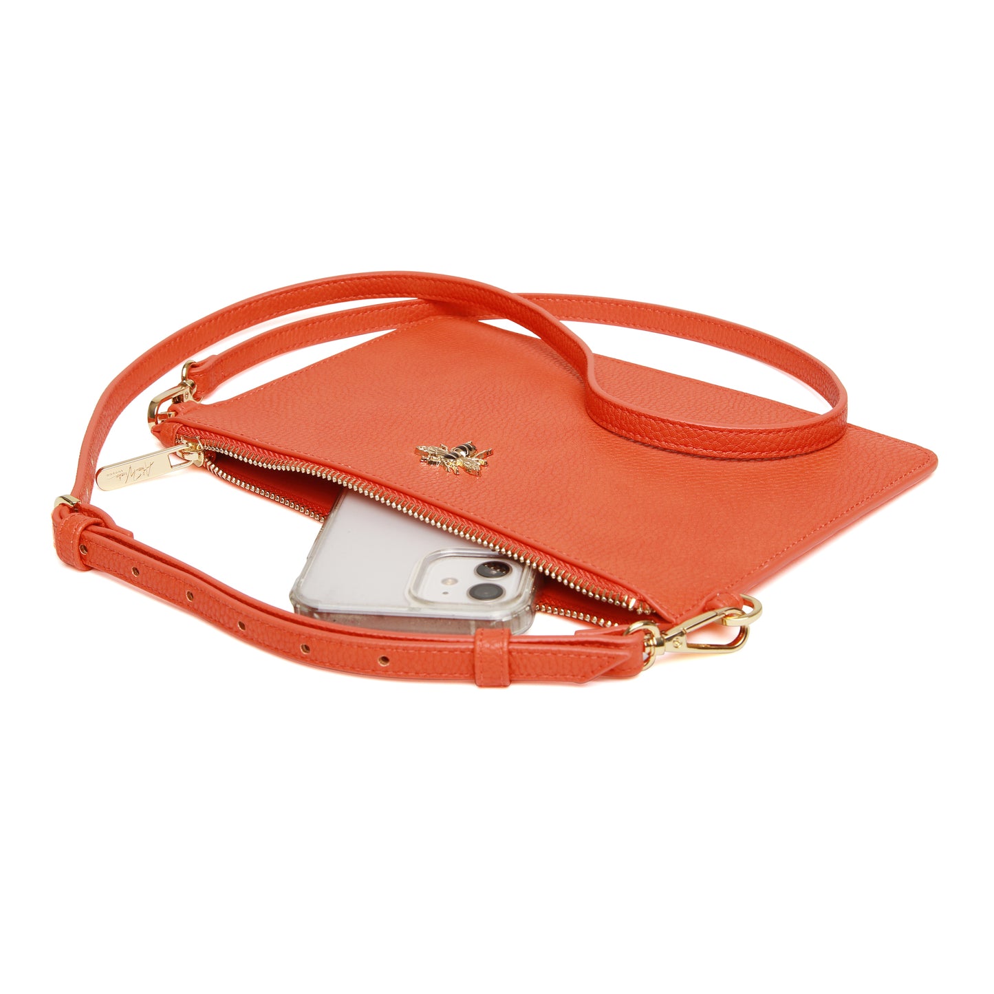 Orange - Ealing Phone/Clutch pouch