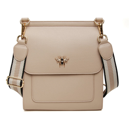 Stone Large Bloomsbury Cross body bag
