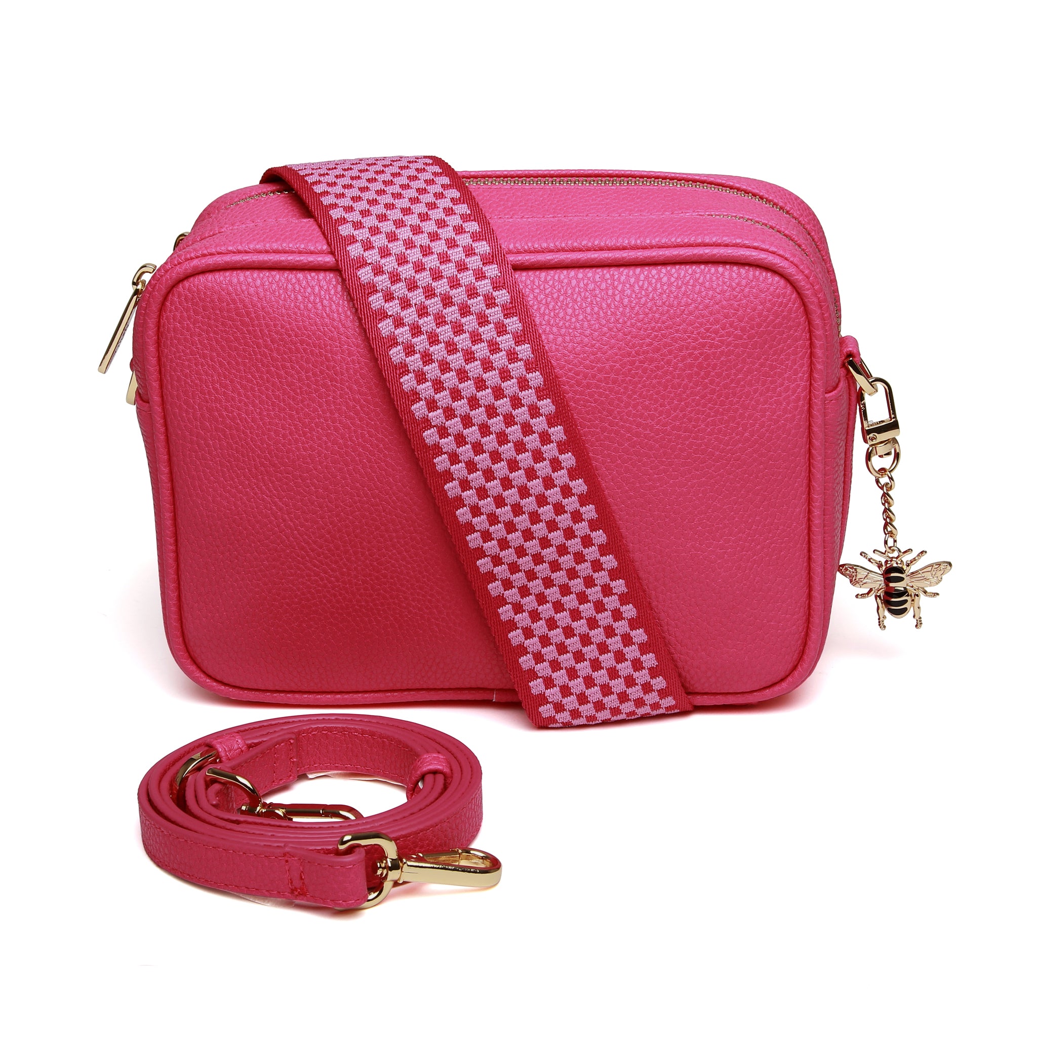Soho Hot Pink Crossbody Bag – Alice Wheeler London