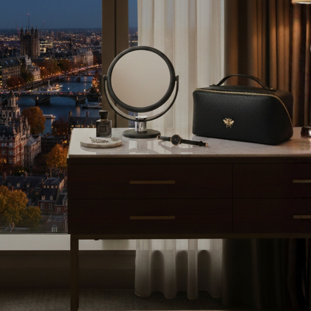 Black Makeup & Toiletry Bags