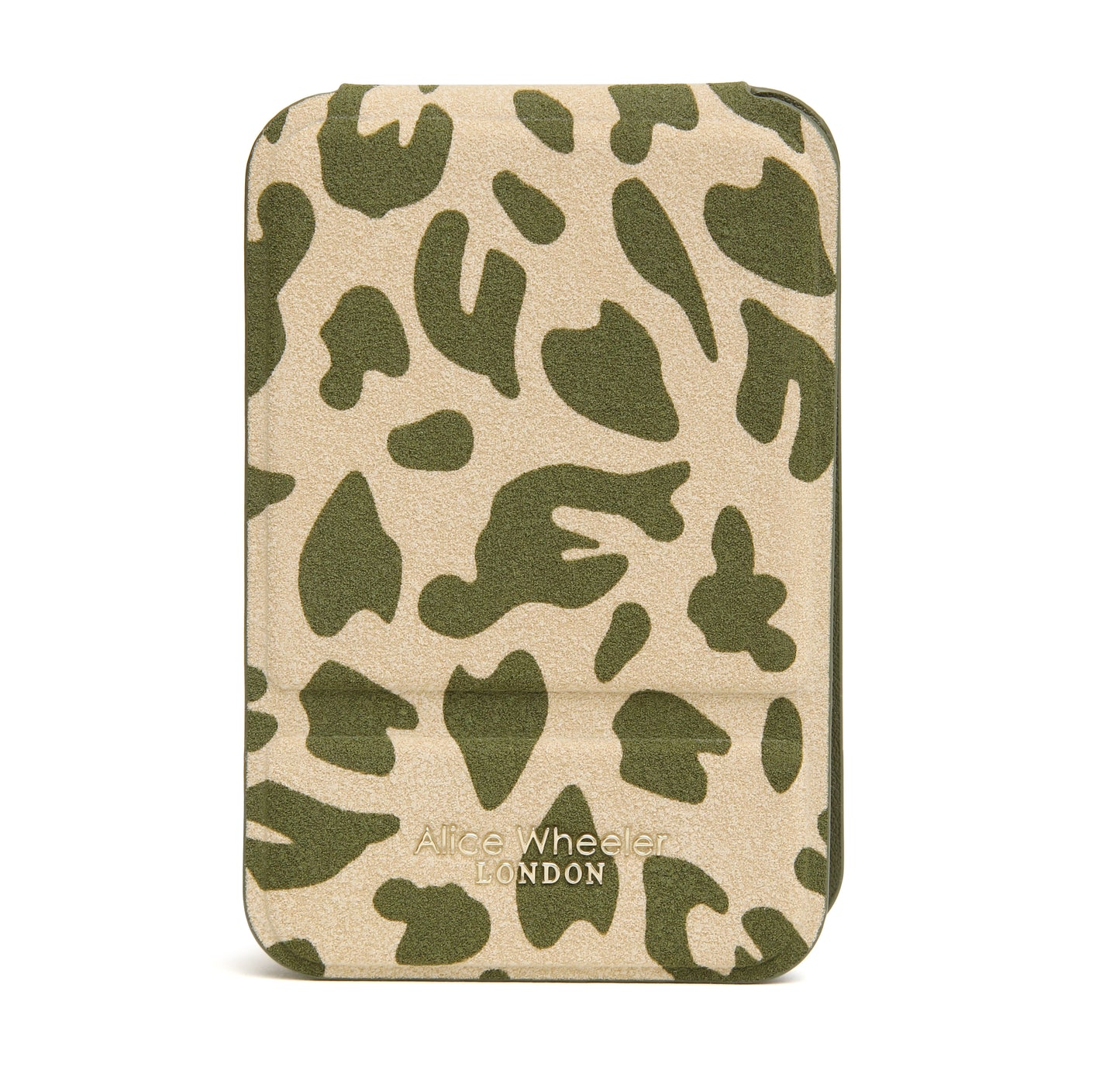 Olive Leopard - Mini Folding Mirror