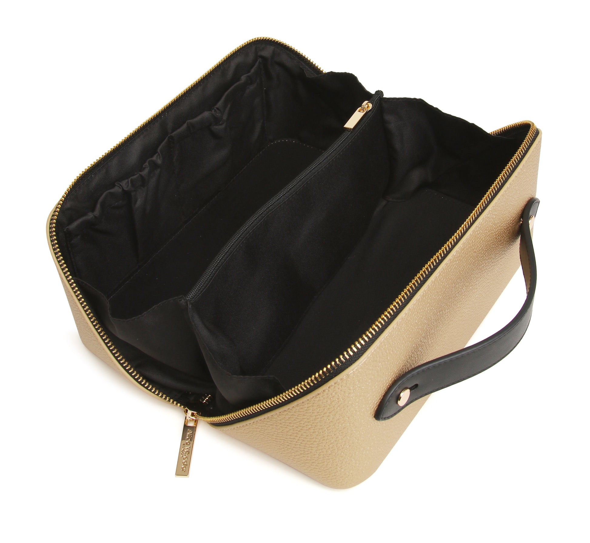 Gold Black - Kensington Train Case