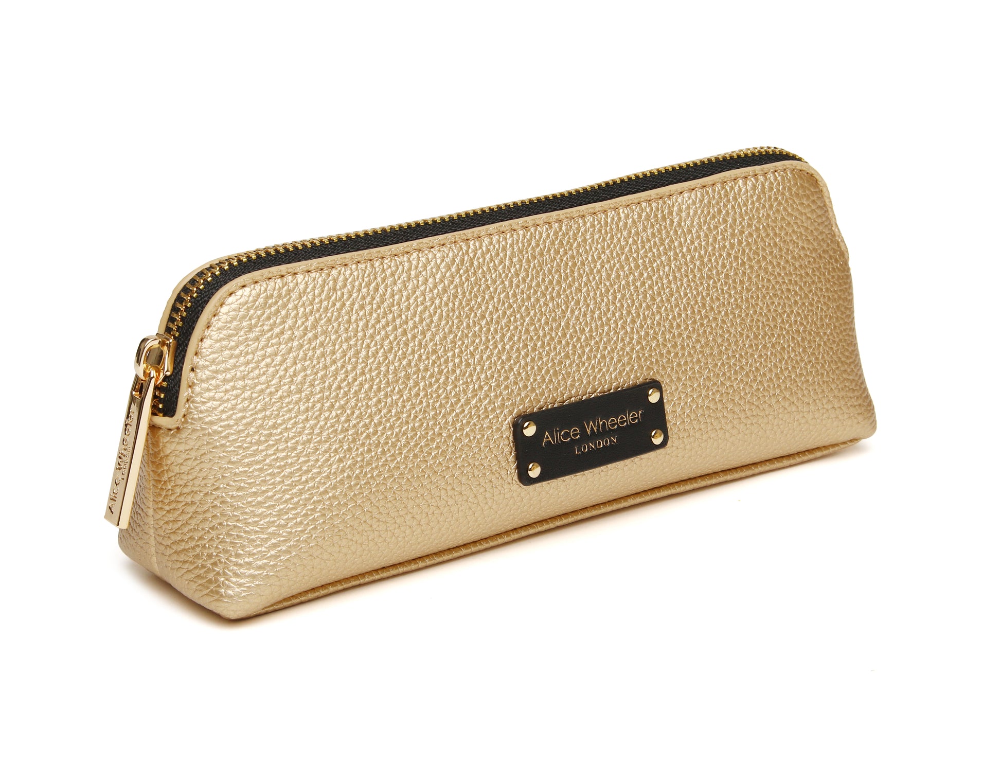Gold Black - Kensington Makeup Bag