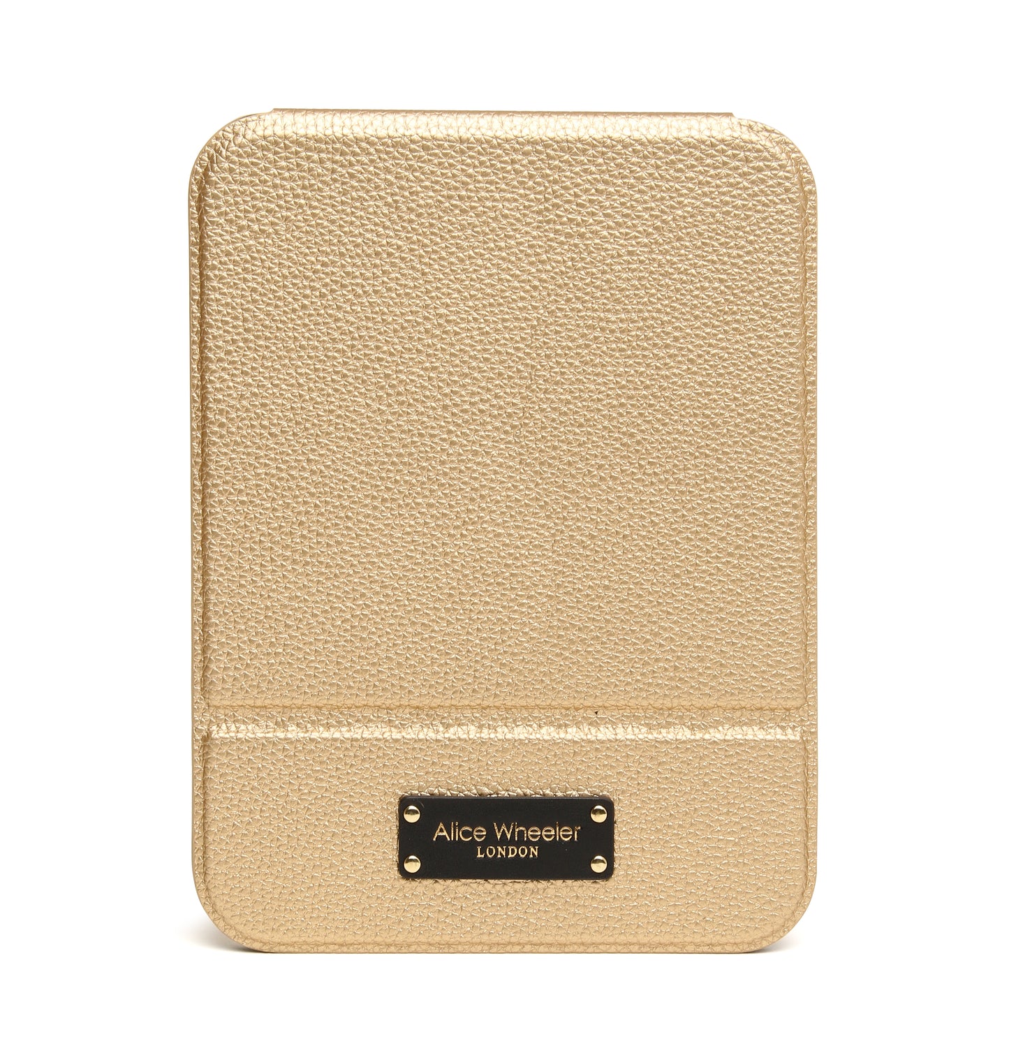 Gold Black - Kensington Folding Mirror