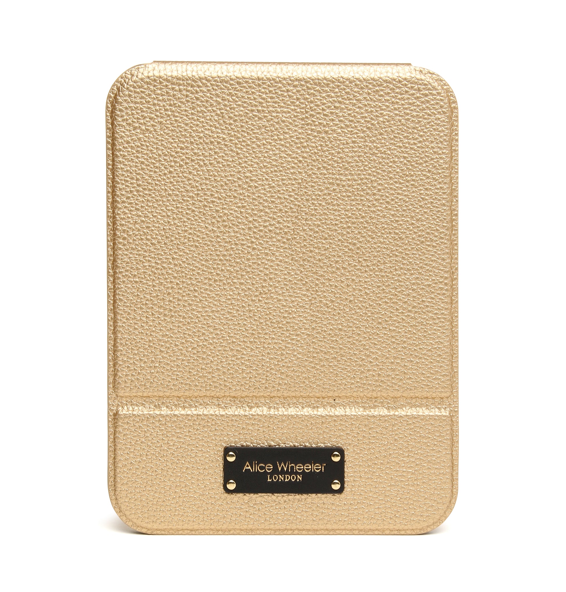 Gold Black - Kensington Folding Mirror