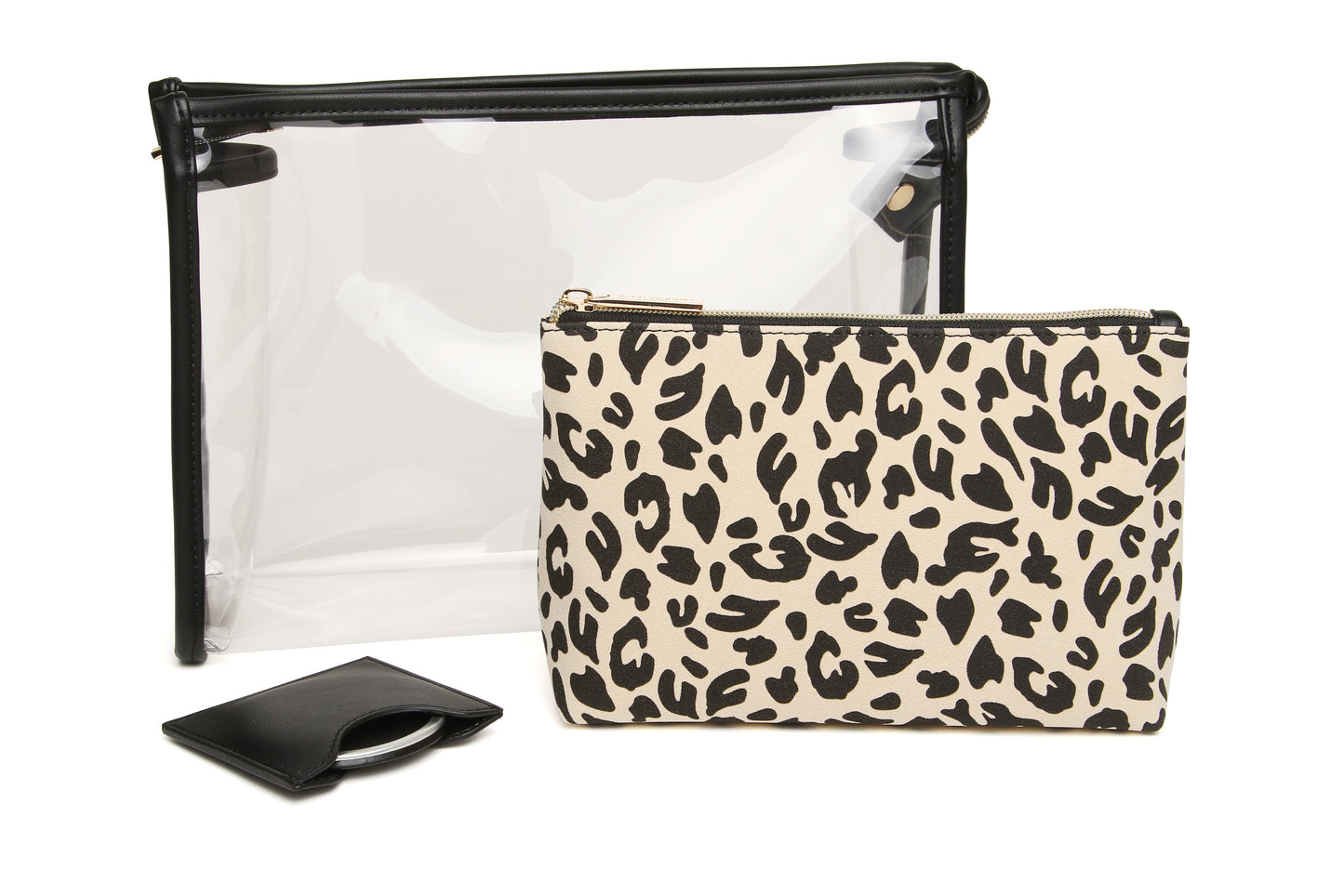 Leopard - 3pc Beauty/Makeup Gift Set