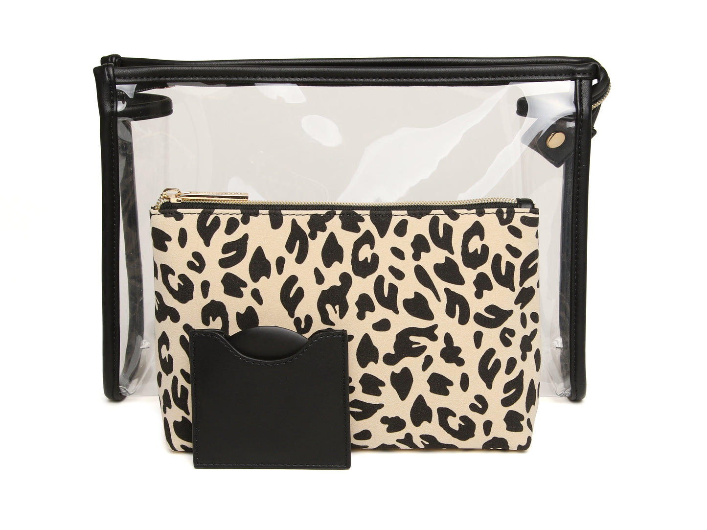 Leopard - 3pc Beauty/Makeup Gift Set