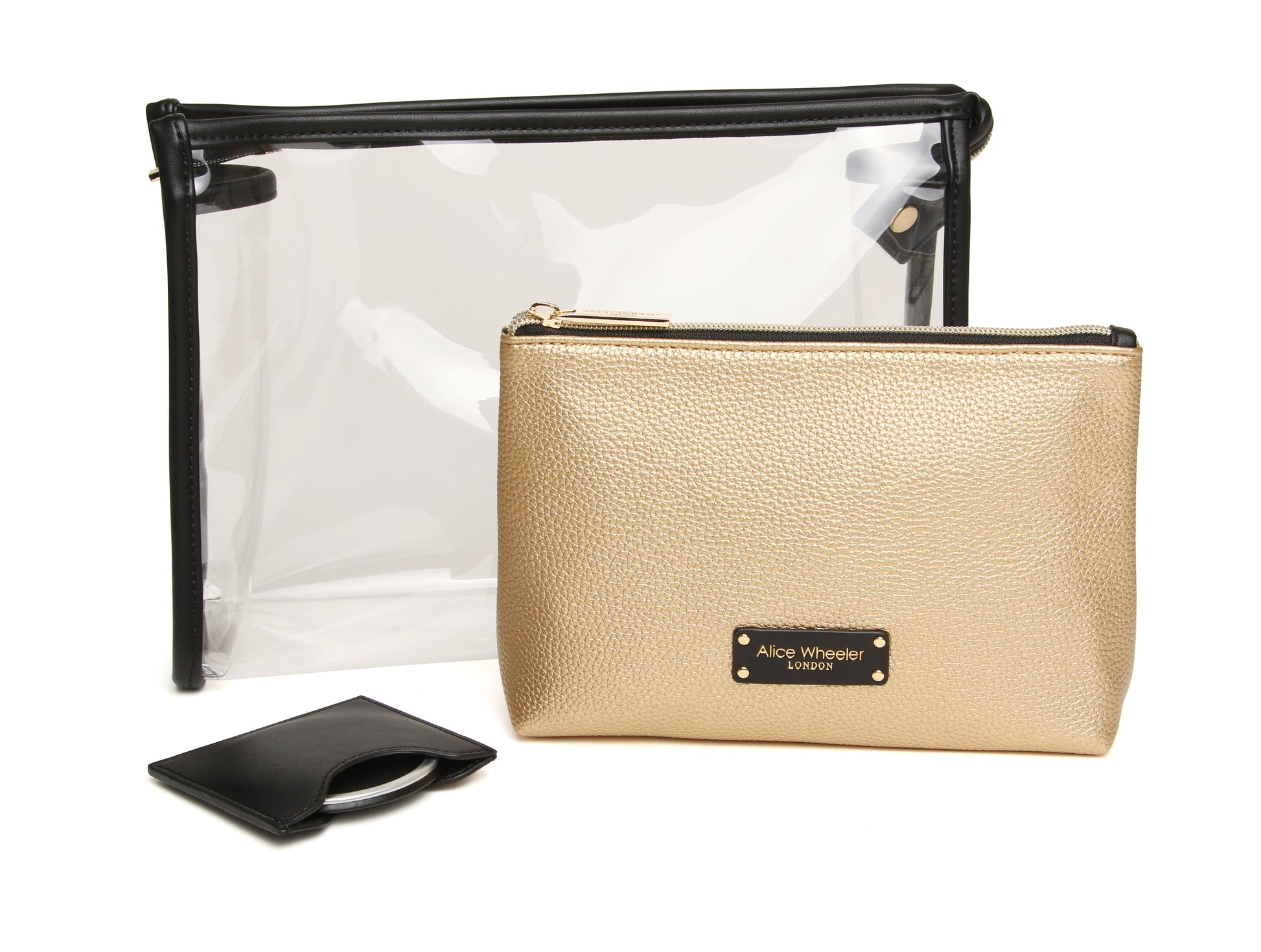 Gold - 3pc Beauty/Makeup Gift Set
