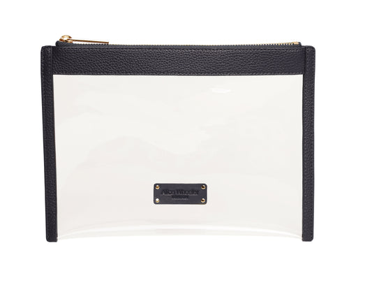 Black - Clear Pouch