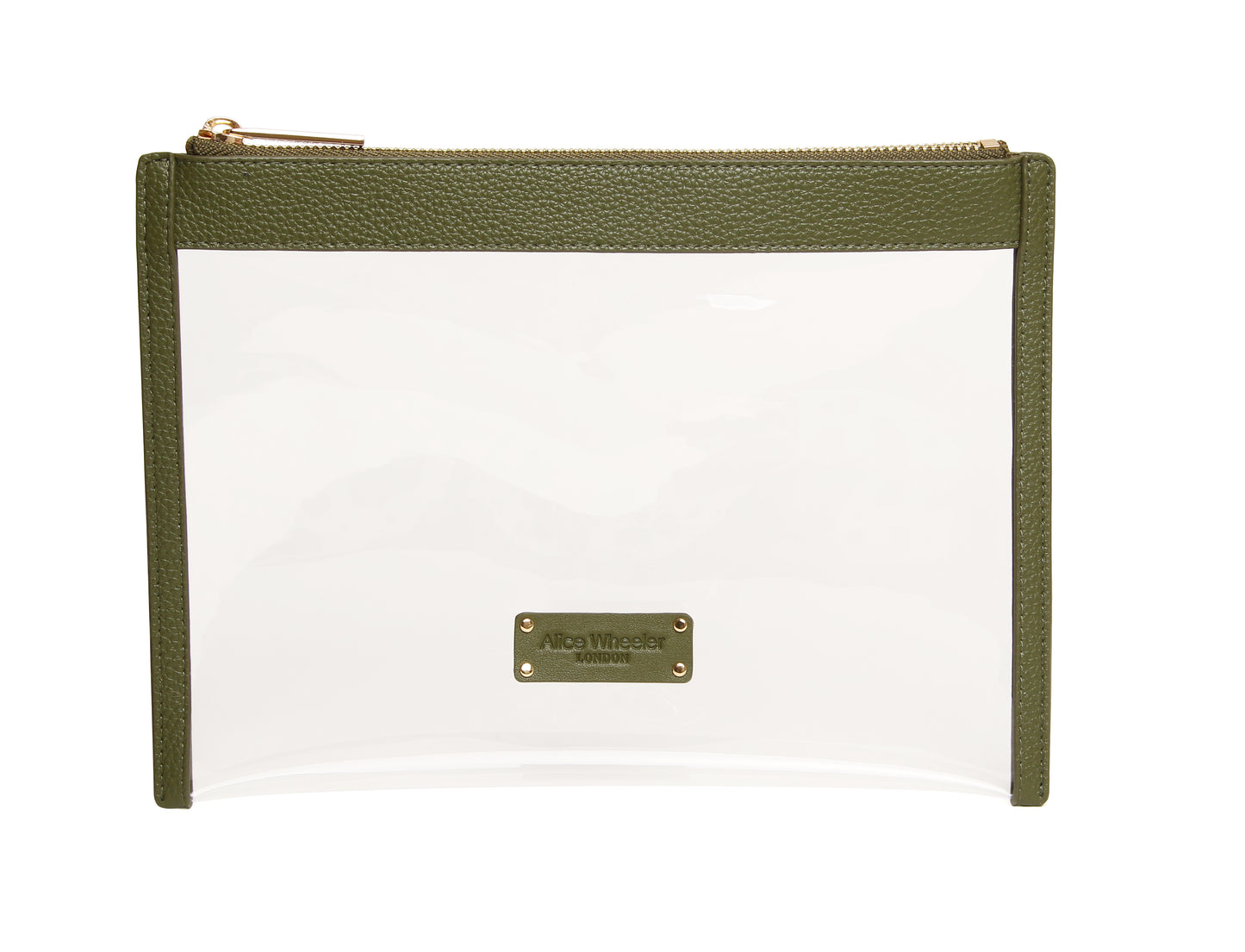 Olive - Clear Pouch