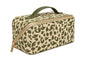 Olive Leopard - Train Case