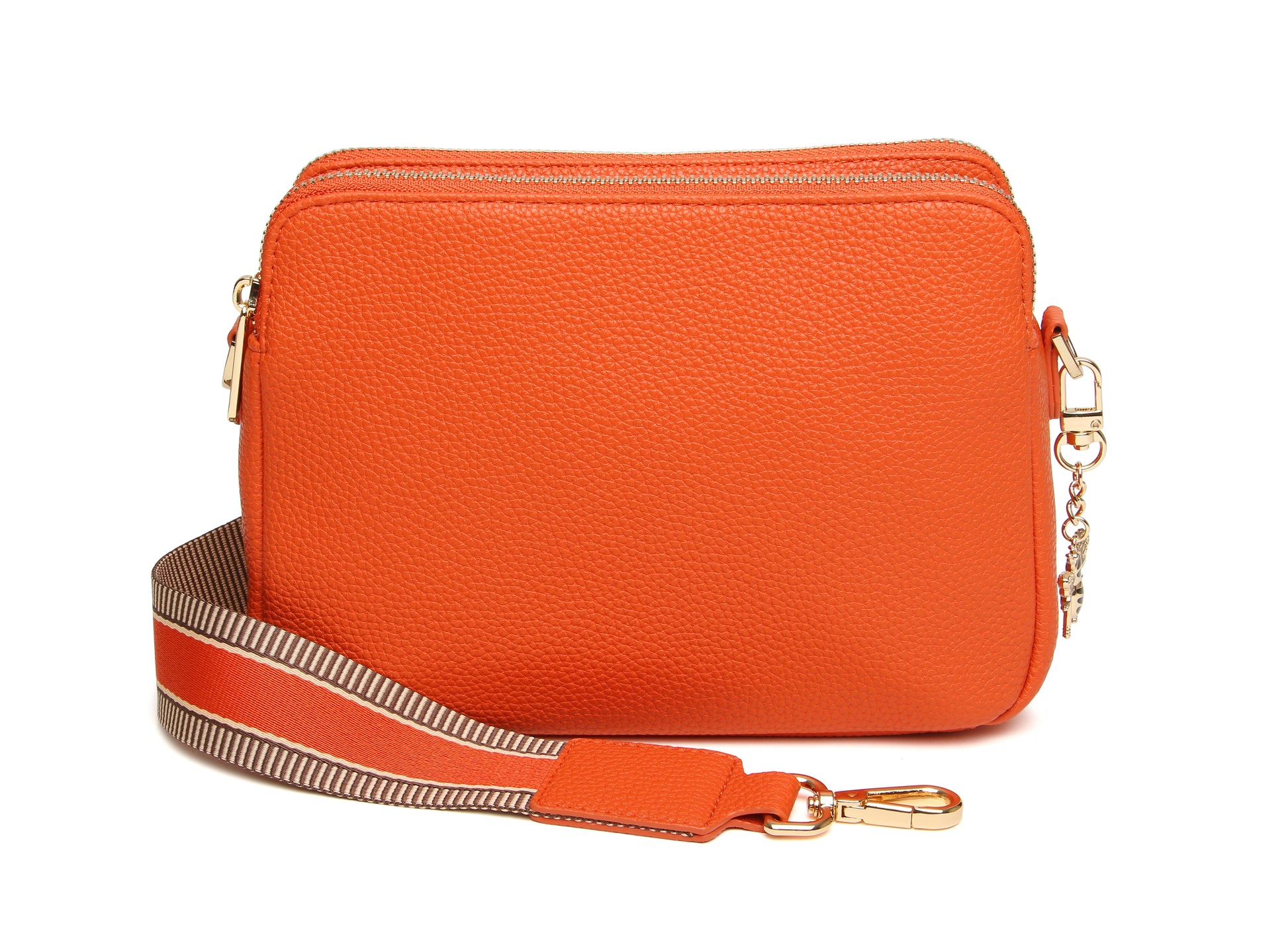 Orange - Dual Double Zip