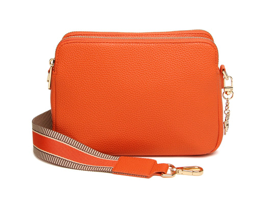 Orange - Dual Double Zip