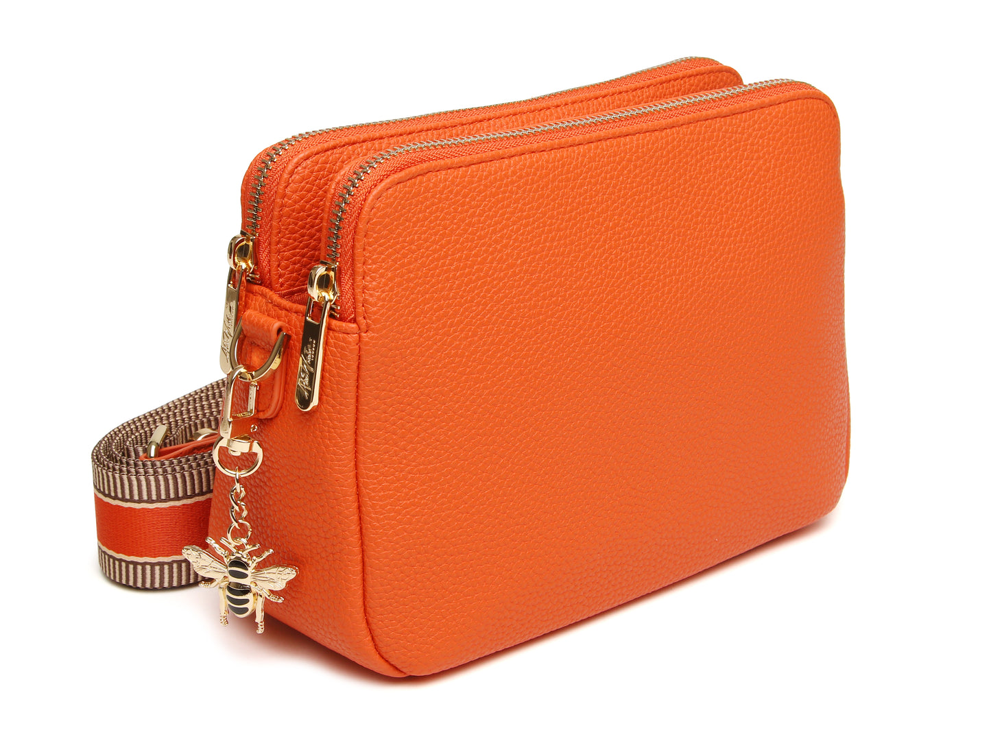 Orange - Dual Double Zip