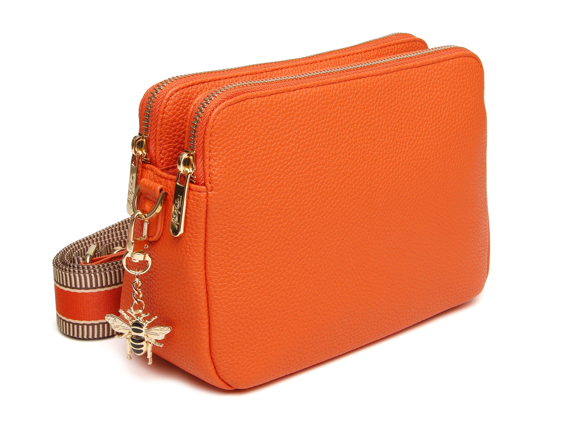 Orange - Dual Double Zip