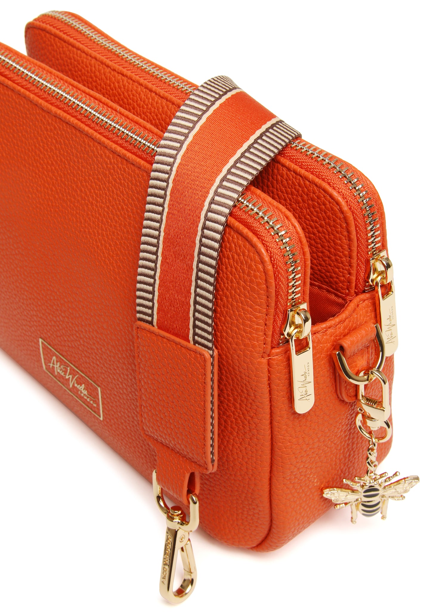 Orange - Dual Double Zip