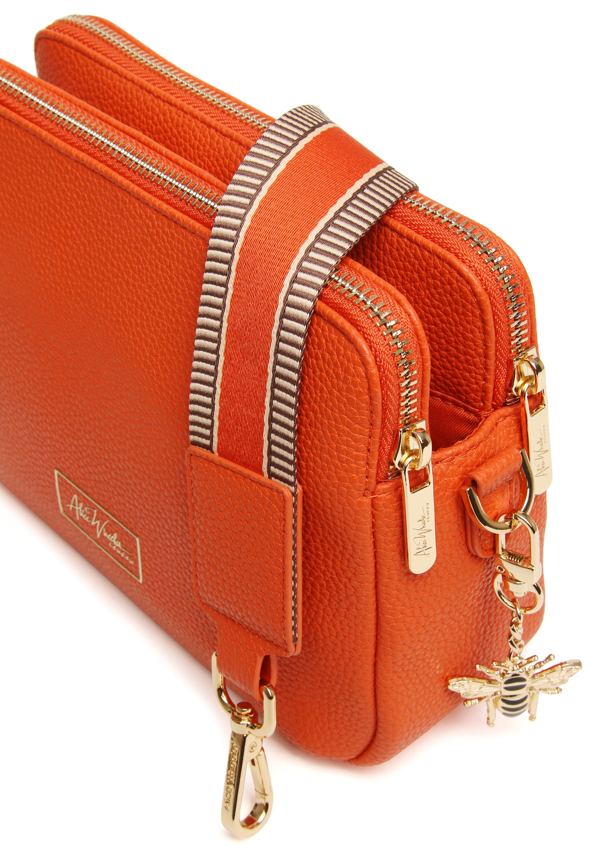 Orange - Dual Double Zip