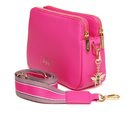 Pink - Dual Double Zip
