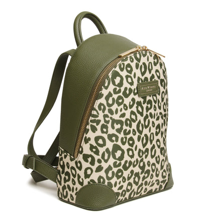 Olive Leopard - Shoredtich Backpack