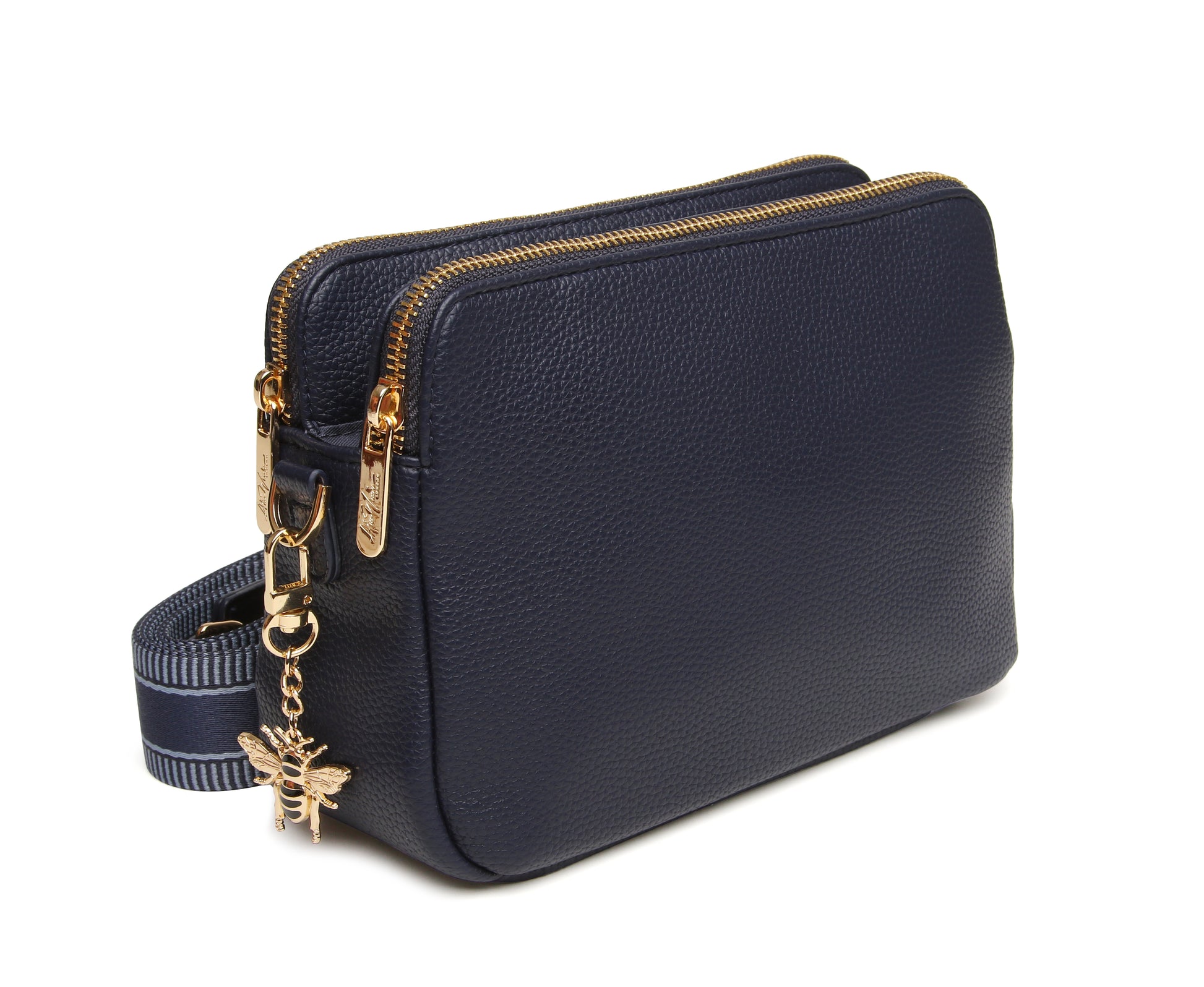 Navy - Dual Double Zip