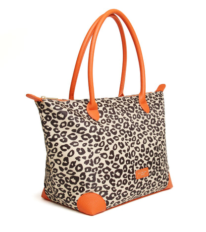 Orange Leopard - Shoreditch Tote bag