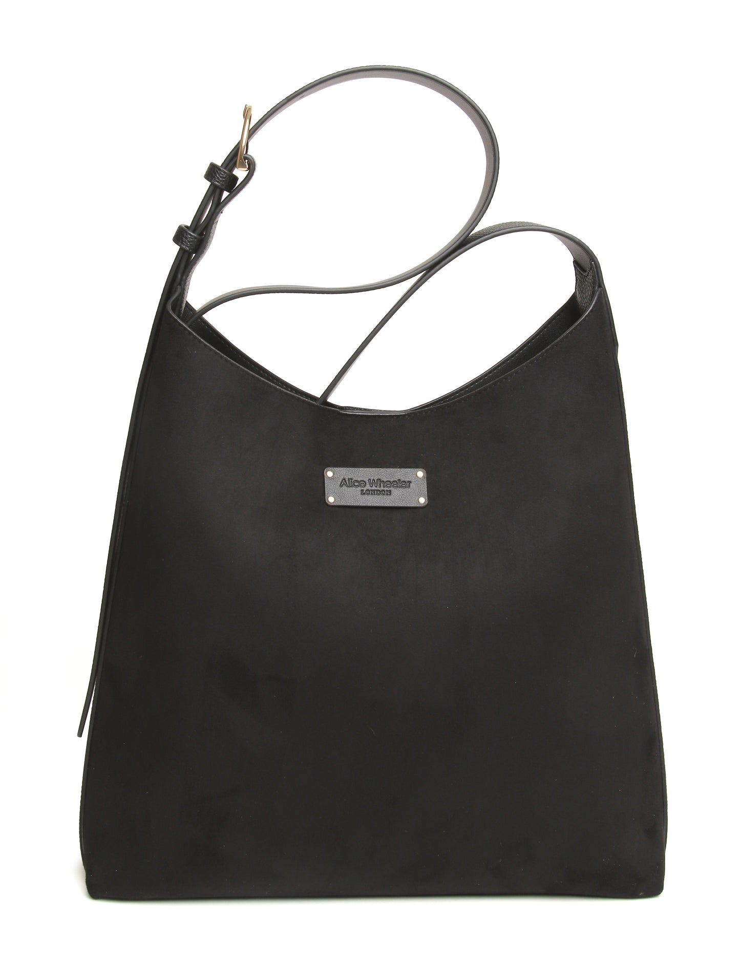 Black - Suede Kensington Hobo