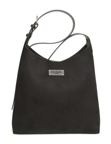 Black - Suede Large Kensington Hobo