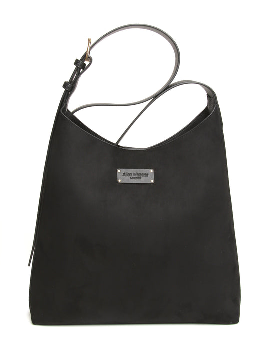 Black - Suede Kensington Hobo