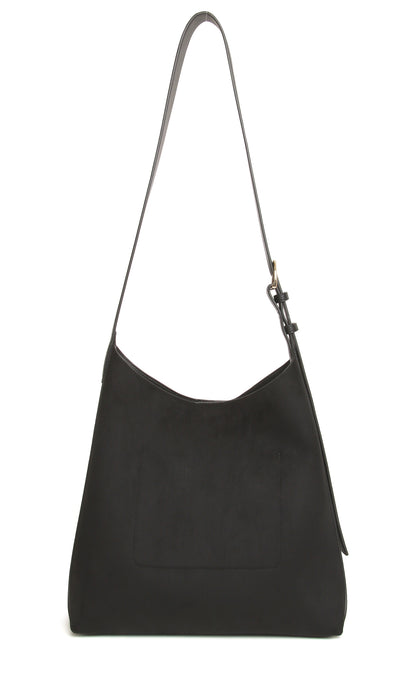 Black - Suede Kensington Hobo