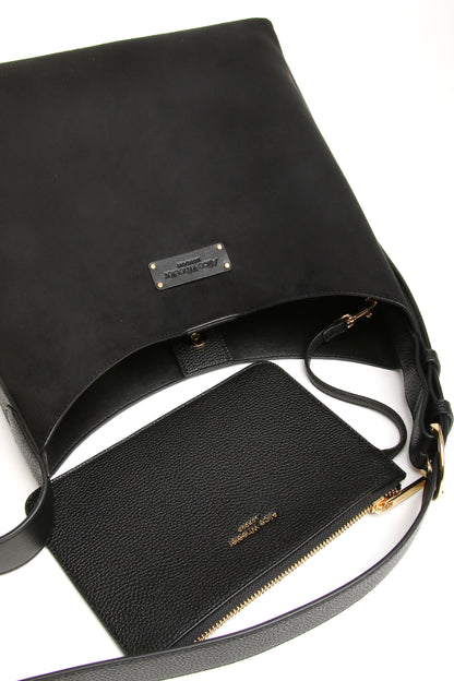 Black - Suede Kensington Hobo