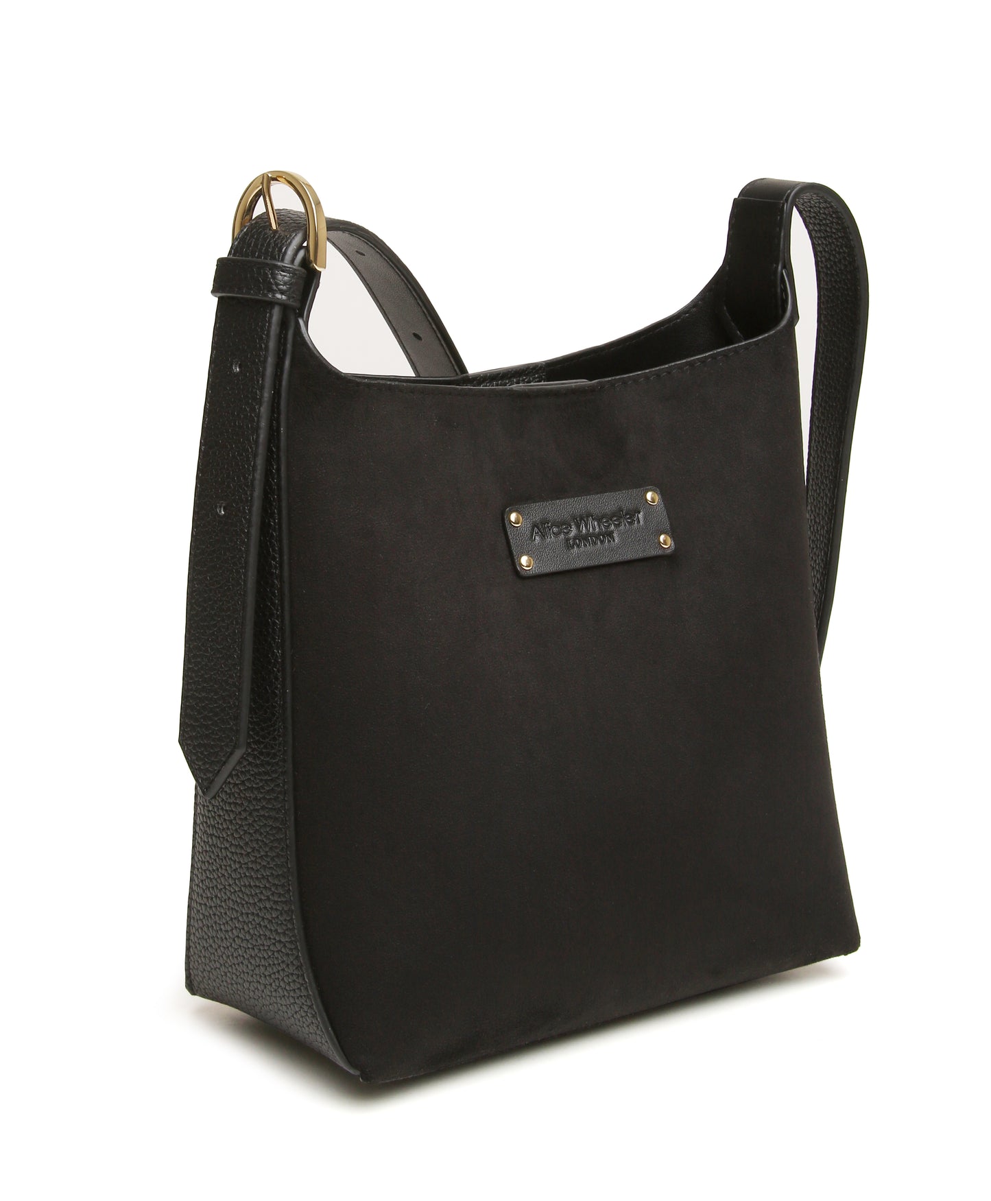 Black - Suede Kensington Mini Hobo