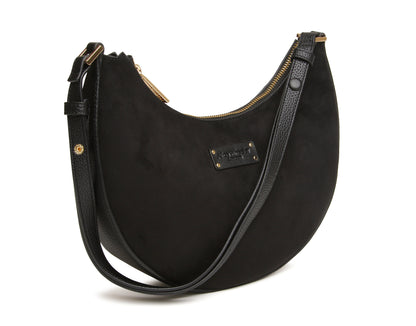 Black - Suede Kensington Shoulder/CBB