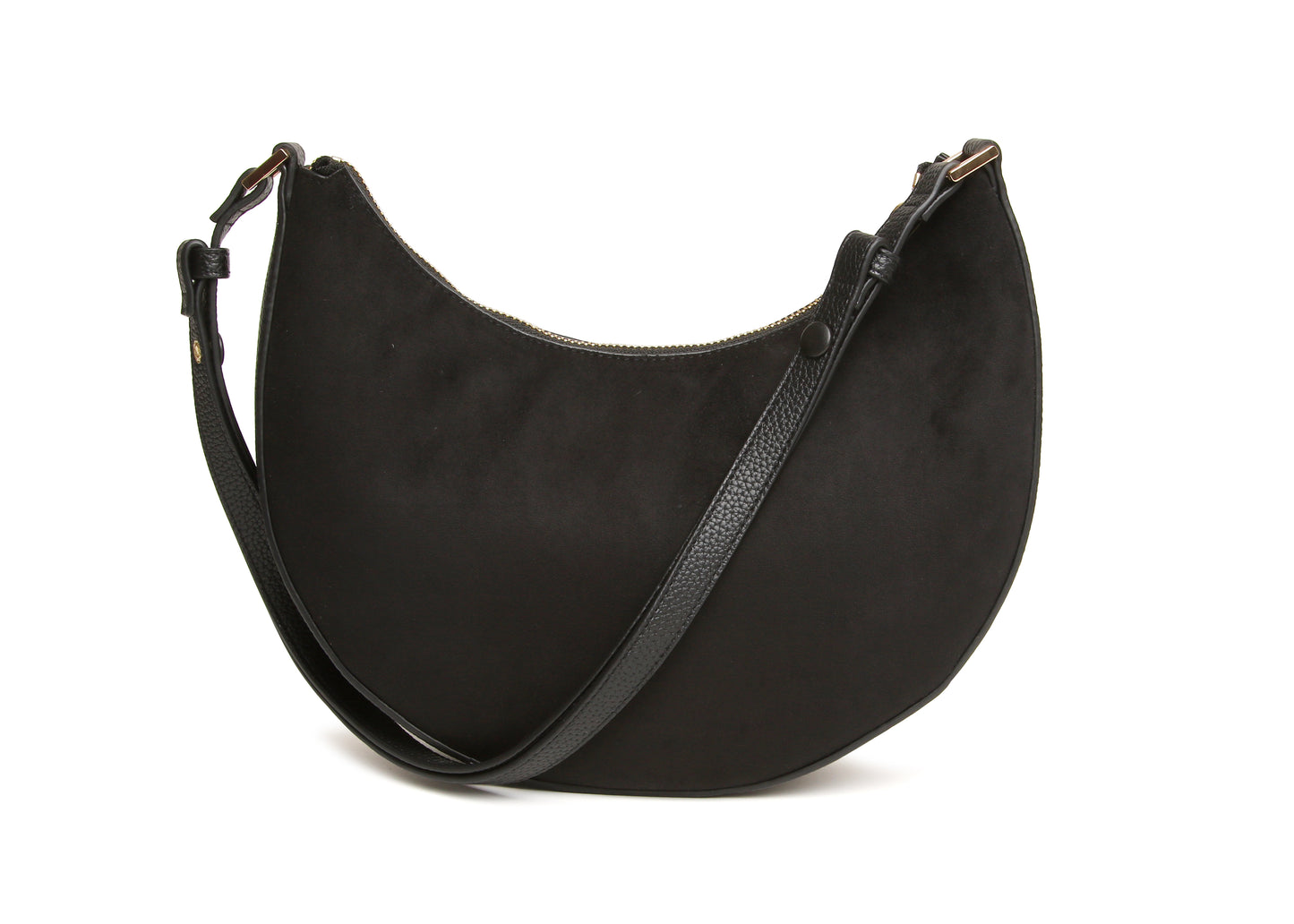 Black - Suede Kensington Shoulder/CBB