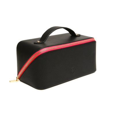 The London Train Case Co. - Black and Pink Train Case