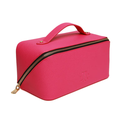 The London Train Case Co. - Pink and Black Train Case