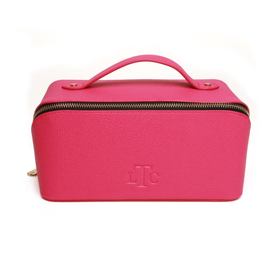 The London Train Case Co. - Pink and Black Train Case