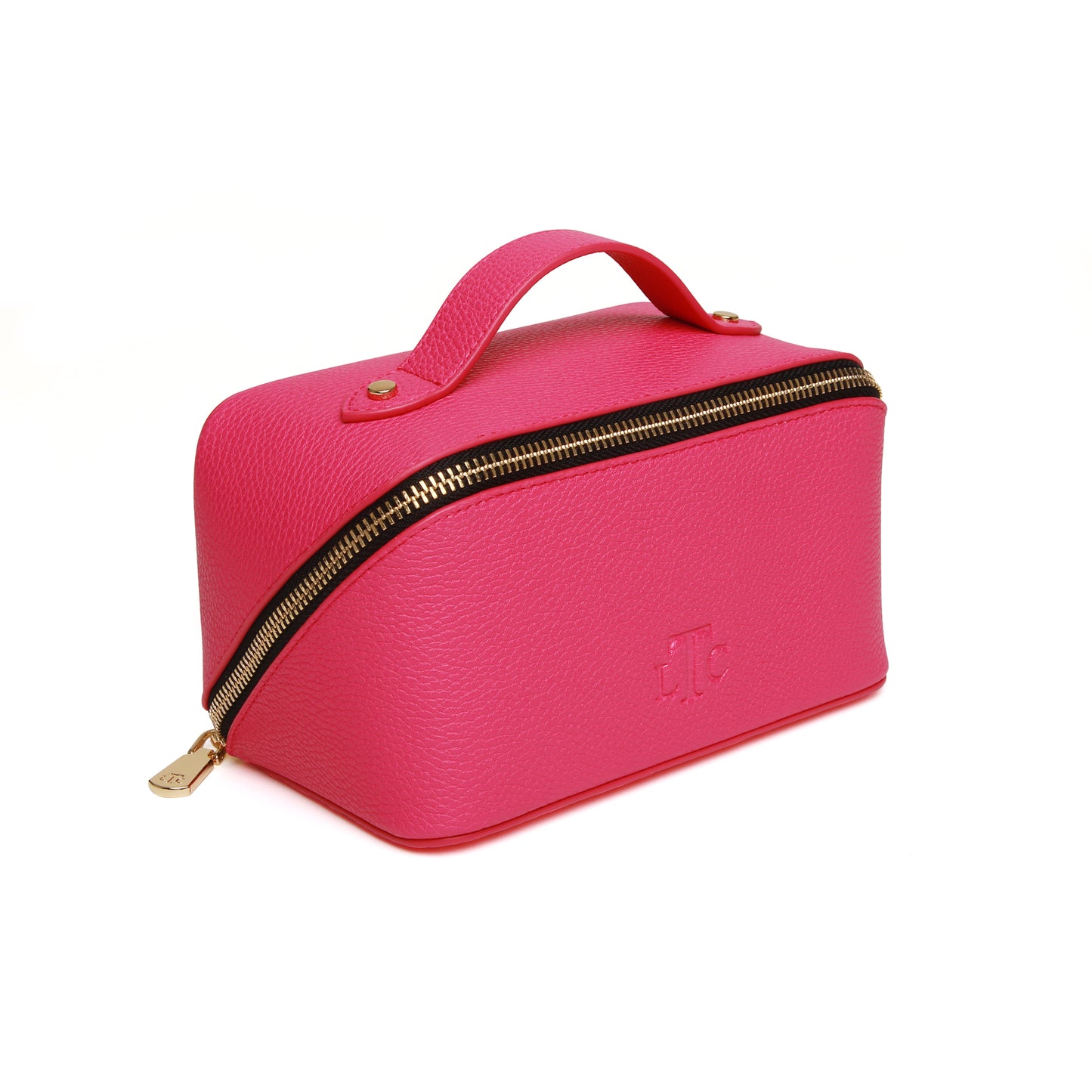 The London Train Case Co. - Pink and Black Mini Train Case