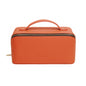 The London Train Case Co. - Orange and Black Train Case
