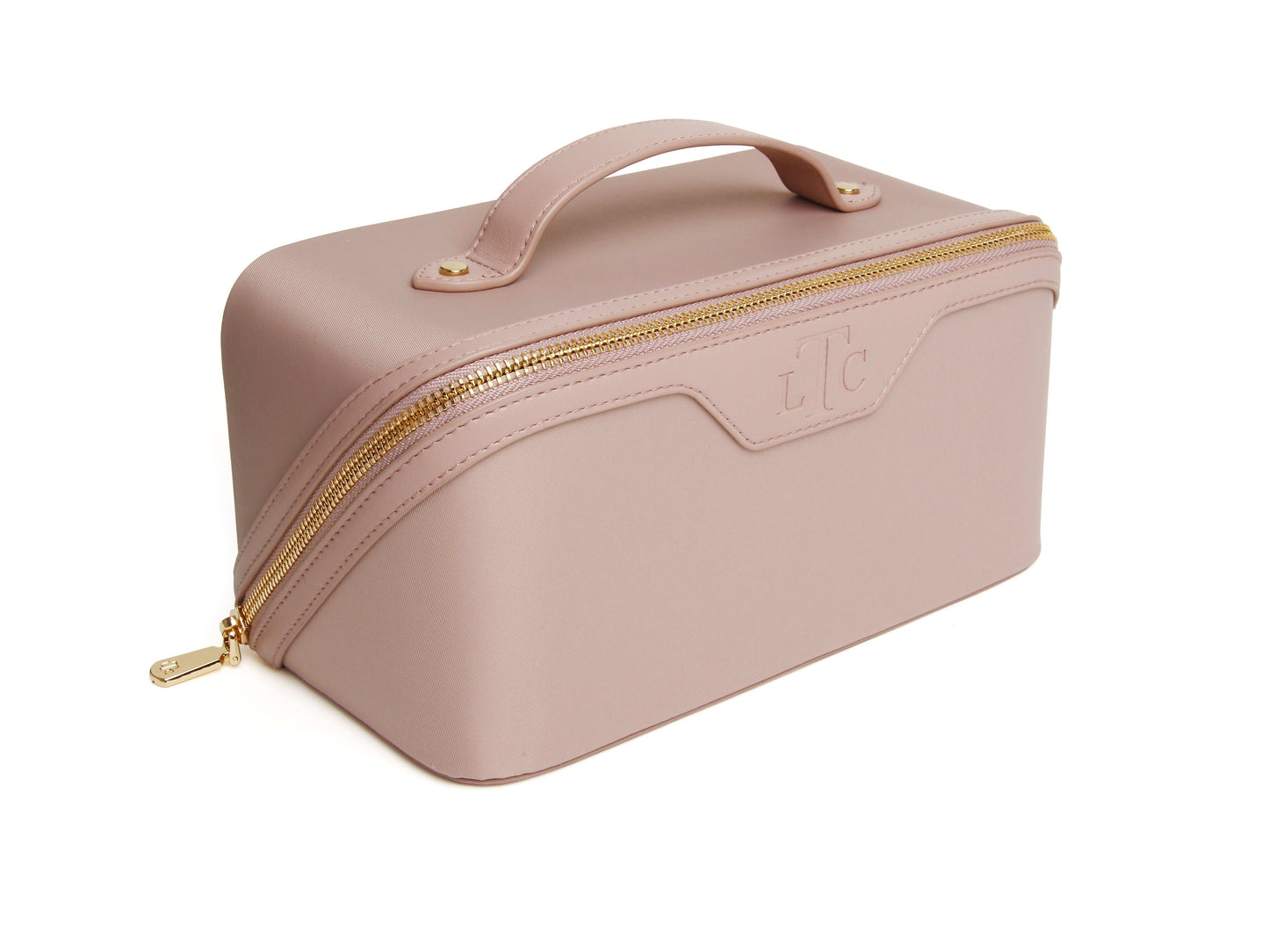 Pink - The London Train Case Co. Two-Tone Train Case