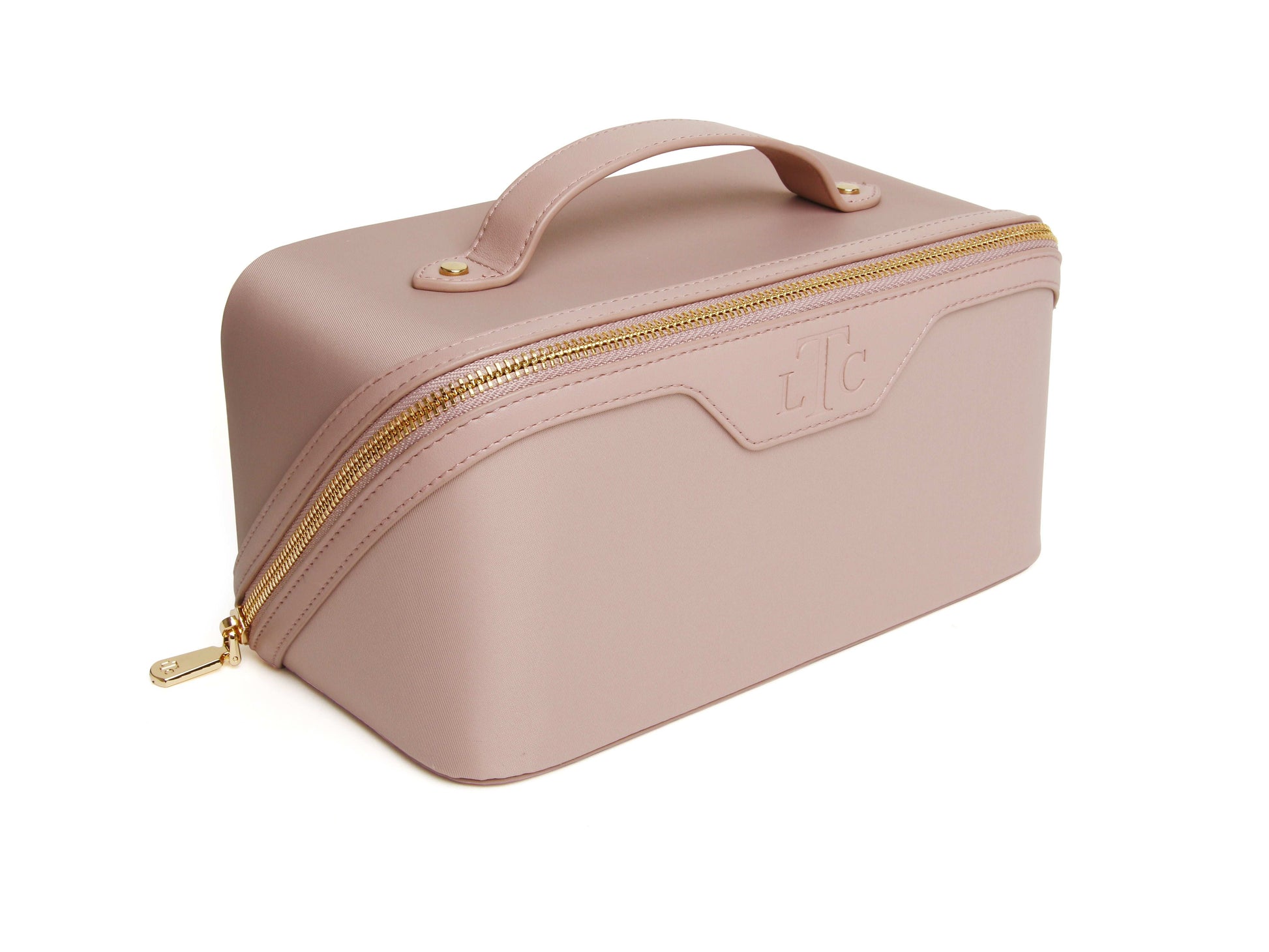 Pink - The London Train Case Co. Two-Tone Train Case