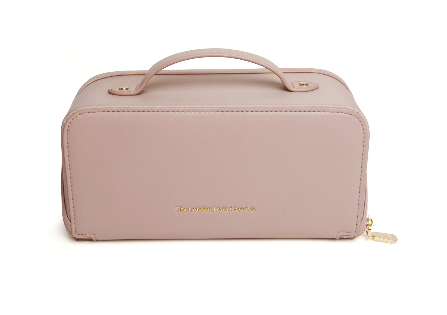 Pink - The London Train Case Co. Two-Tone Train Case