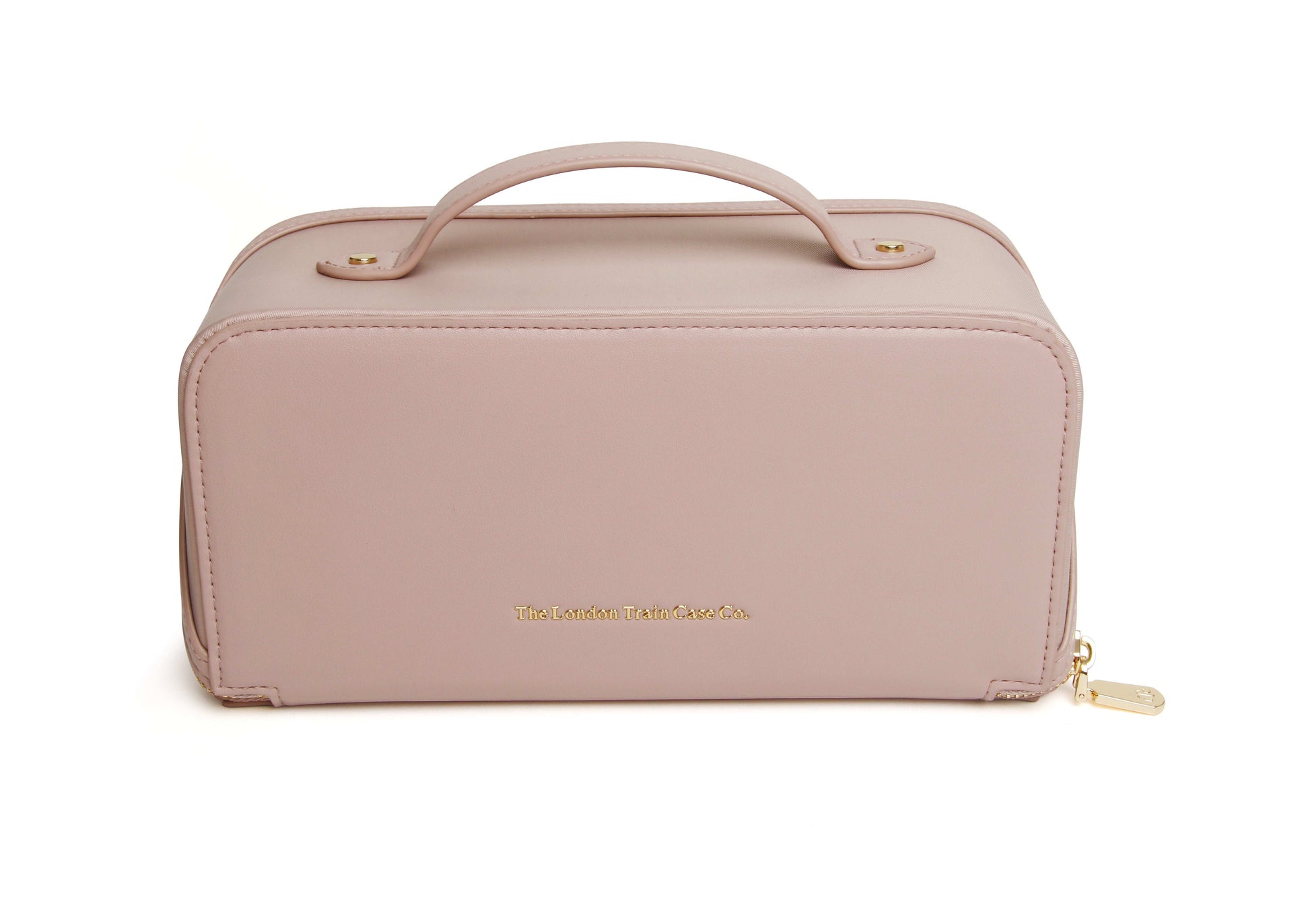 Pink - The London Train Case Co. Two-Tone Train Case
